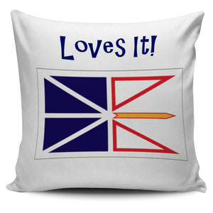 Newfoundland Loves It Pillow Cover - PP.11567479