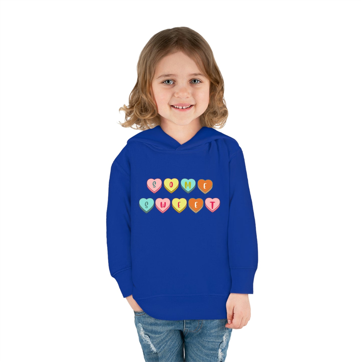 Some Sweet Valentine's Day Toddler Fleece Hoodie Size 2T - 6 - 6 Colors