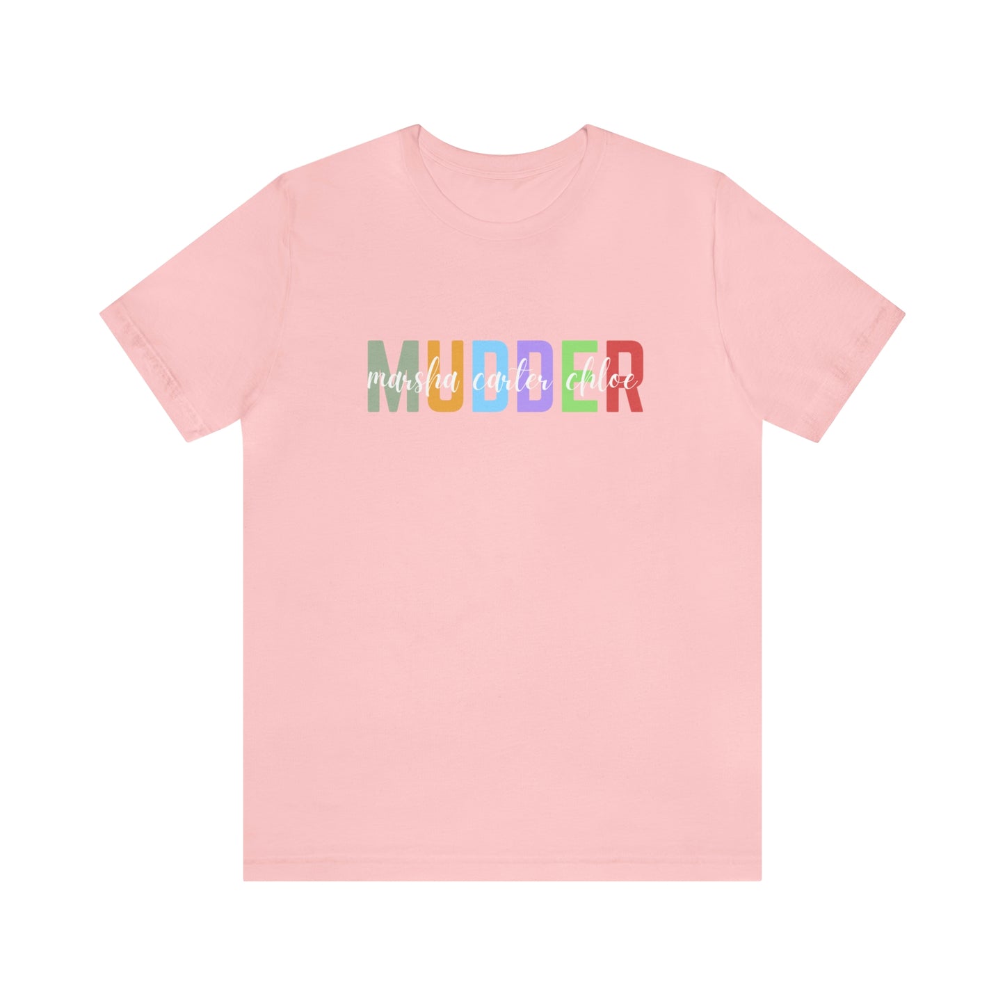 Mudder Personalized T-Shirt with Children's Names