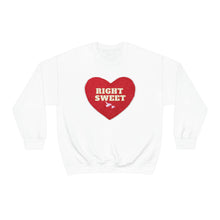 Load image into Gallery viewer, Right Sweet Felt Heart Newfoundland Crewneck Sweatshirt S-3XL