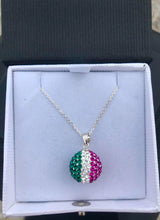Load image into Gallery viewer, Republic of Newfoundland  Crystal Ball 22” Necklace