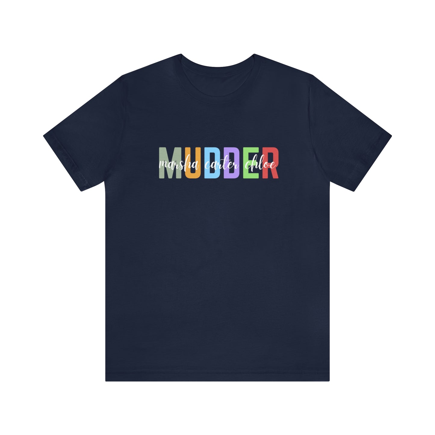 Mudder Personalized T-Shirt with Children's Names