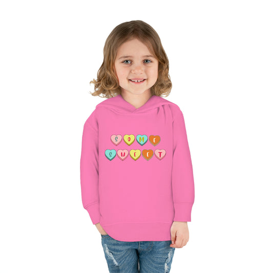 Some Sweet Valentine's Day Toddler Fleece Hoodie Size 2T - 6 - 6 Colors