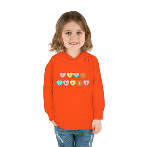 Some Sweet Valentine's Day Toddler Fleece Hoodie Size 2T - 6 - 6 Colors