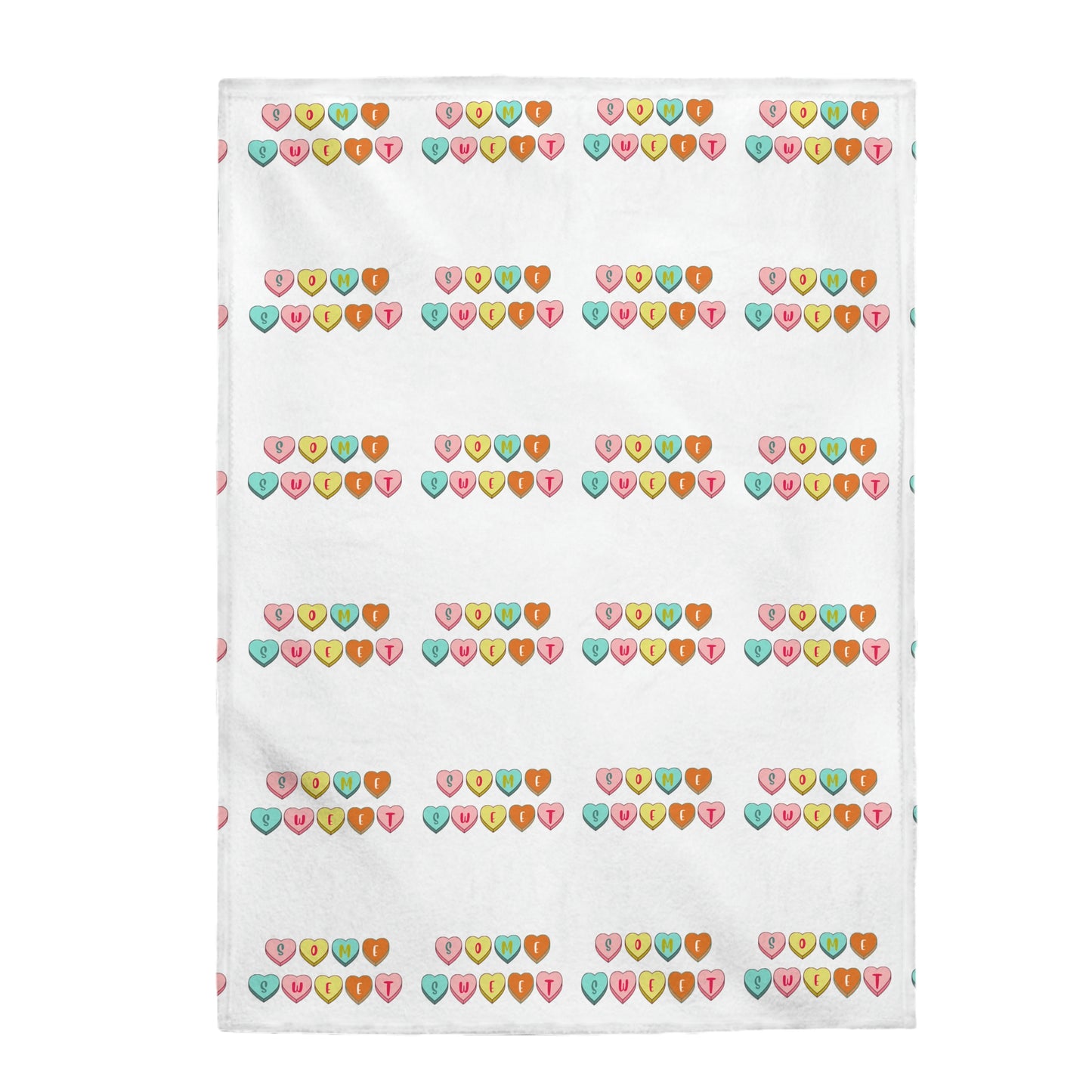 SOME SWEET Velveteen Plush Blanket 30" x 40"