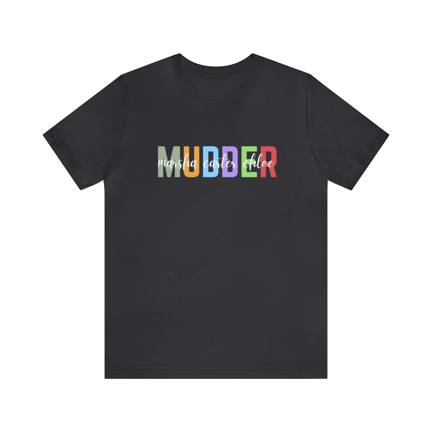 Mudder Personalized T-Shirt with Children's Names