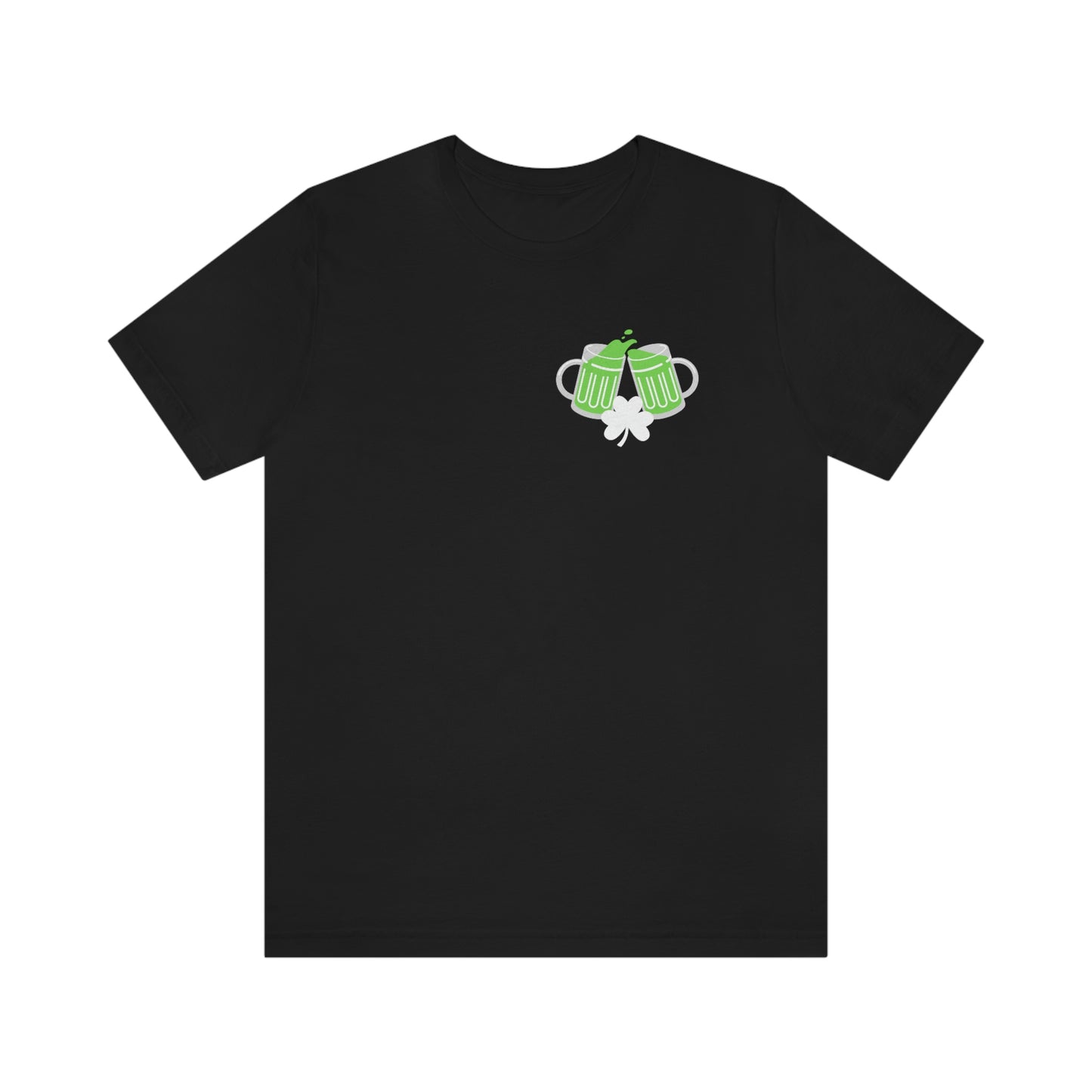 Fueled by beer & shenanigans St. Patrick's Day T-shirt Double sided S-3XL 7 Colors