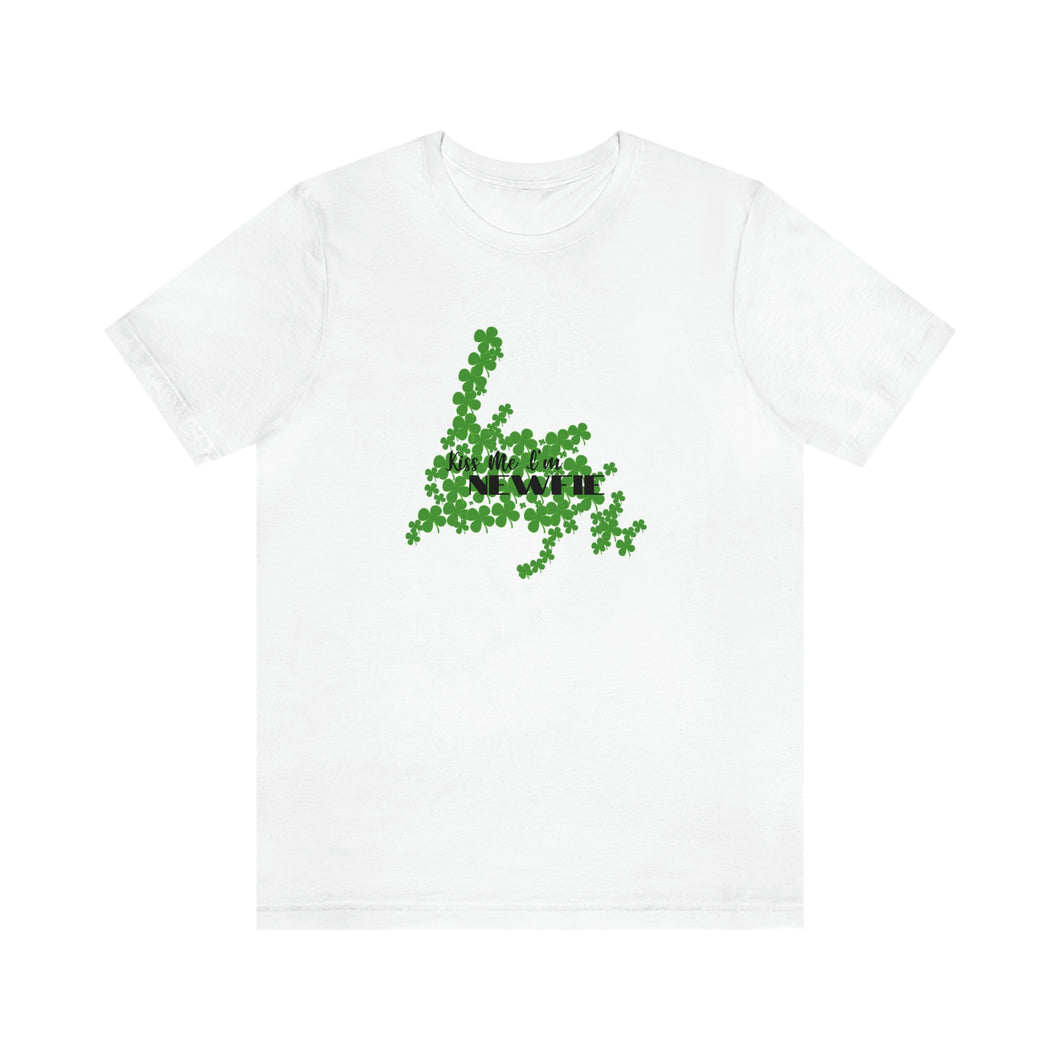 Newfoundland St. Patrick's Day Kiss Me I'm Newfie Unisex T-shirt S-3XL 4 Colors