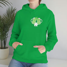 Load image into Gallery viewer, Fueled by Beer &amp; Shenanigans Double Printed Hooded Sweatshirt S- 2XL