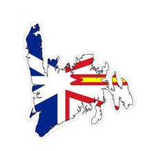 Load image into Gallery viewer, Newfoundland Map Car Decal Sticker
