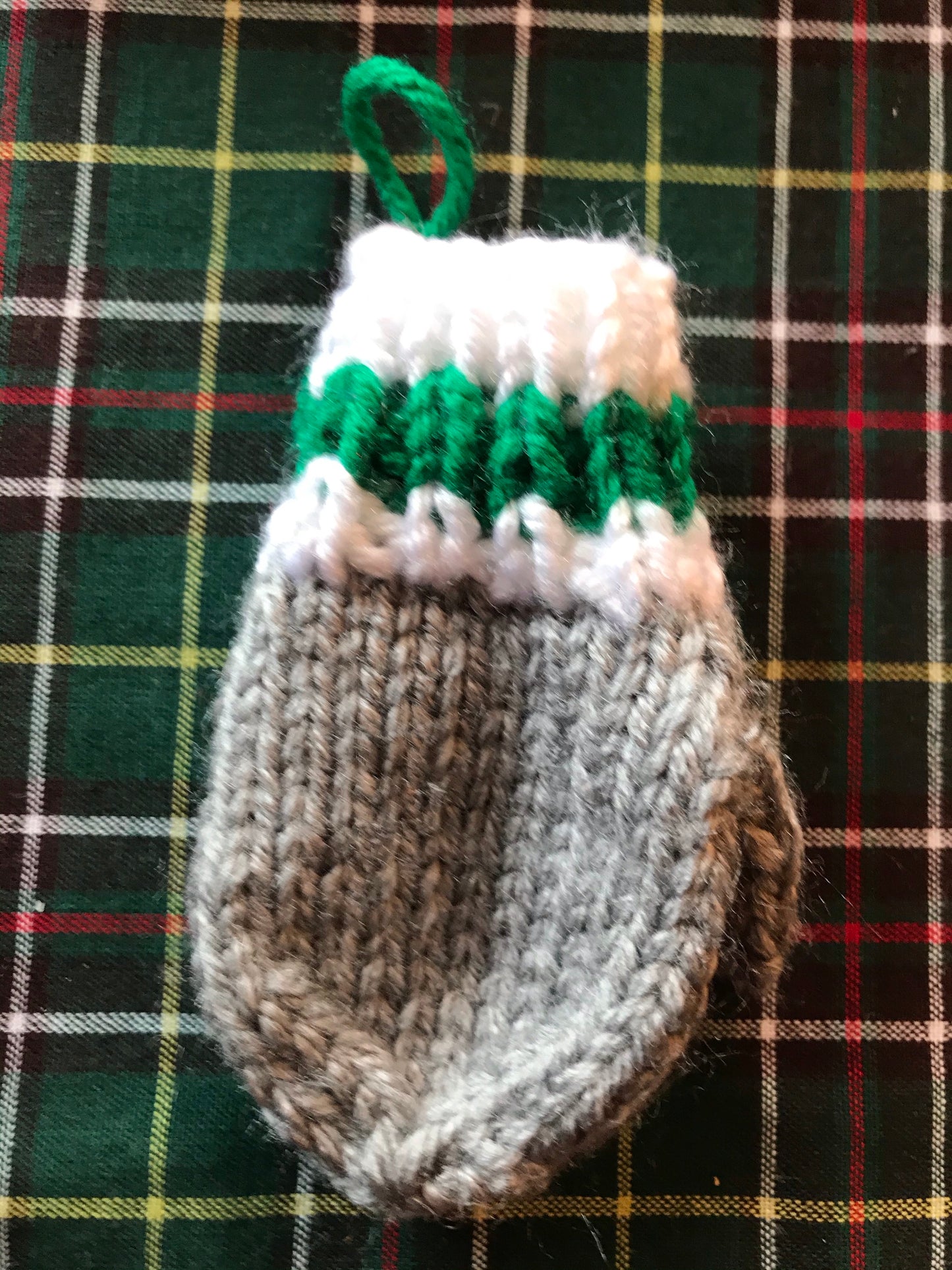 Nan’s knitted socks, hats and mitts ORNAMENTS