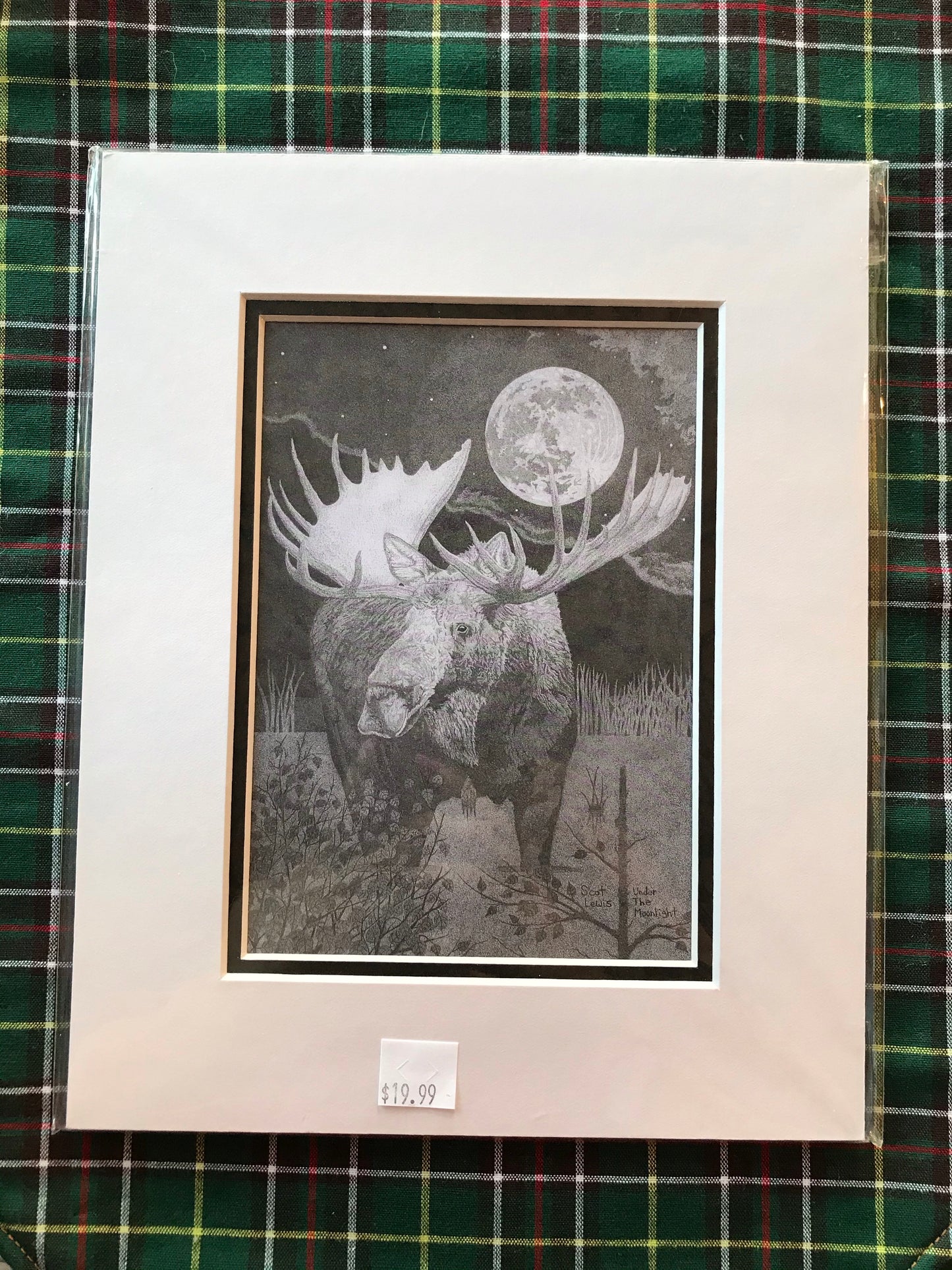 Scot Lewis Pencil Art - 8x10 Matted Prints