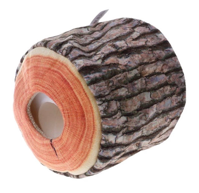 Cabin Life Faux Birch Log Tissue or Toilet Paper Holder