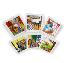 Load image into Gallery viewer, Patchwork Quilts Watercolor Blank Cards / Envelopes