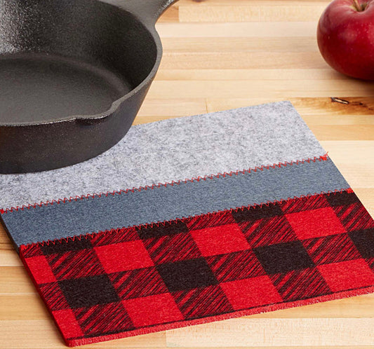 Cabin Life Buffalo Plaid Trivet