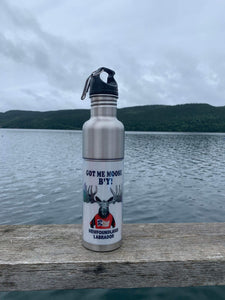 Newfoundland Phrases Stainless Steel Water Bottle TALL