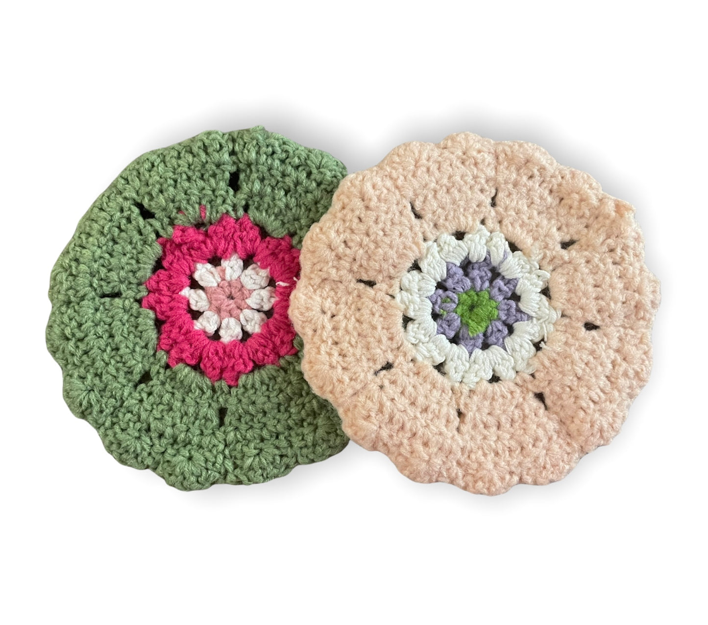 Crochet Round Coasters - 10 Styles