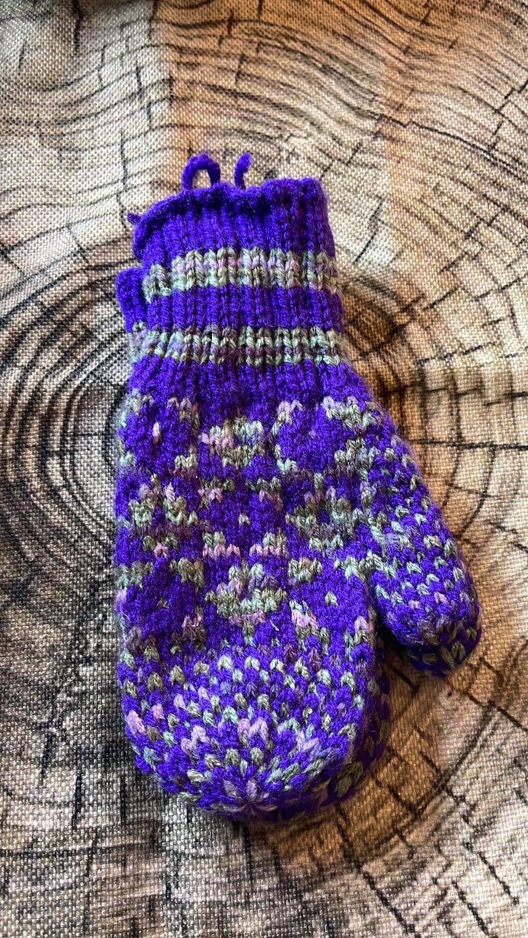 Child Handmade Mittens