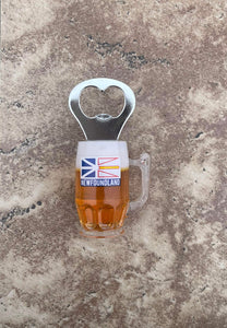 Newfoundland Beer Mug Bottle Opener