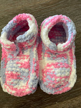 Load image into Gallery viewer, Child Fluffy Knitted Slippers - 4 Colors