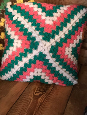 Knitted Handmade Afghan Pillow - Republic of NL
