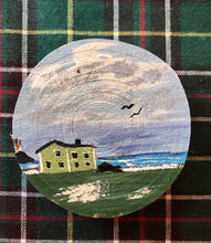 Load image into Gallery viewer, Hand painted wooden saltbox magnet