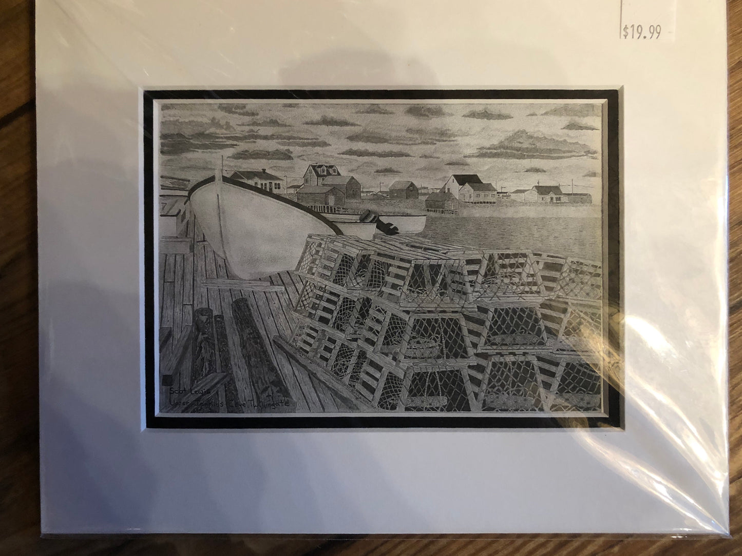 Scot Lewis Pencil Art - 8x10 Matted Prints