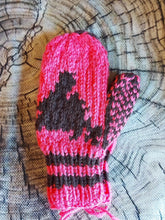 Load image into Gallery viewer, Child Newfoundland Map Mittens
