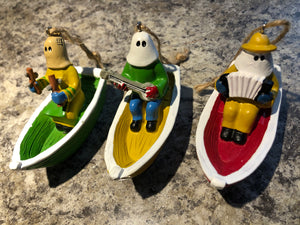 Mummers in Dory 3D Ornaments