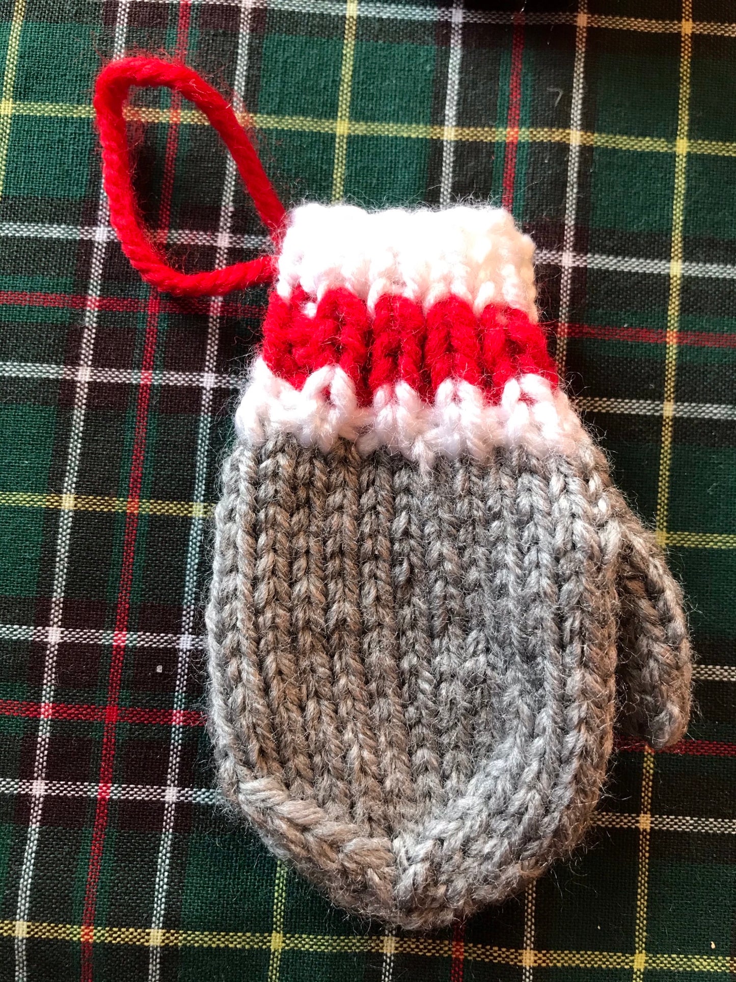 Nan’s knitted socks, hats and mitts ORNAMENTS