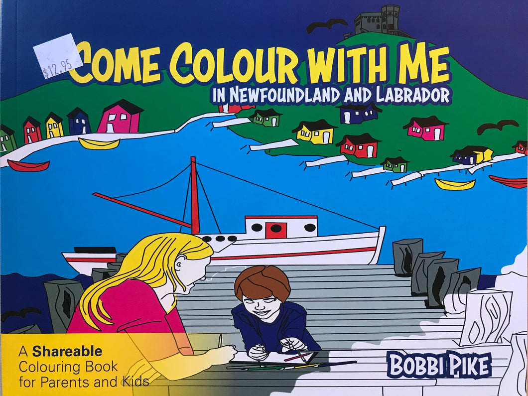 Come Colour With Me in Newfoundland & Labrador Colouring Book
