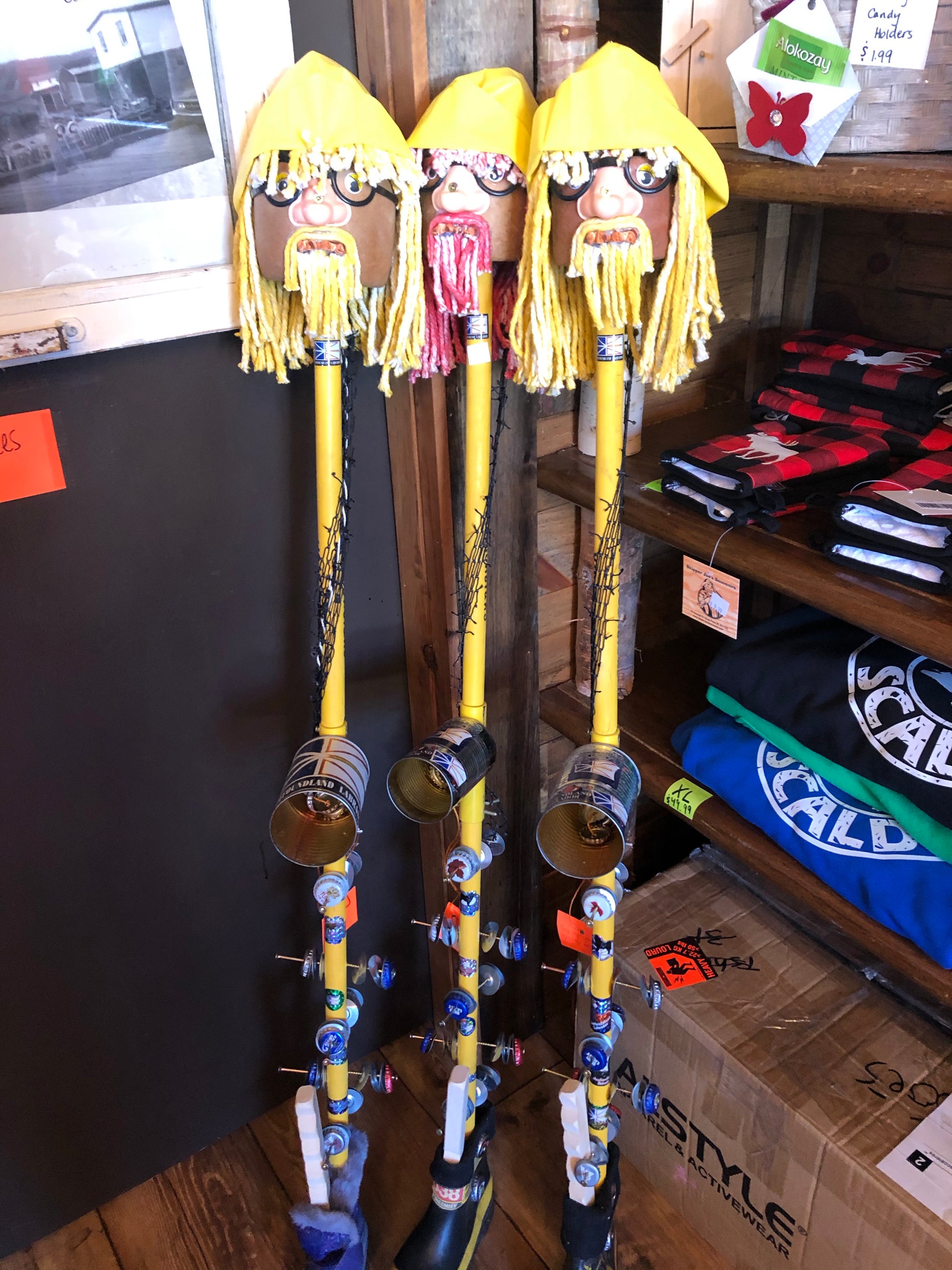 Newfoundland Ugly Sticks Handmade Musical Instrument – Skipper Joe's ...