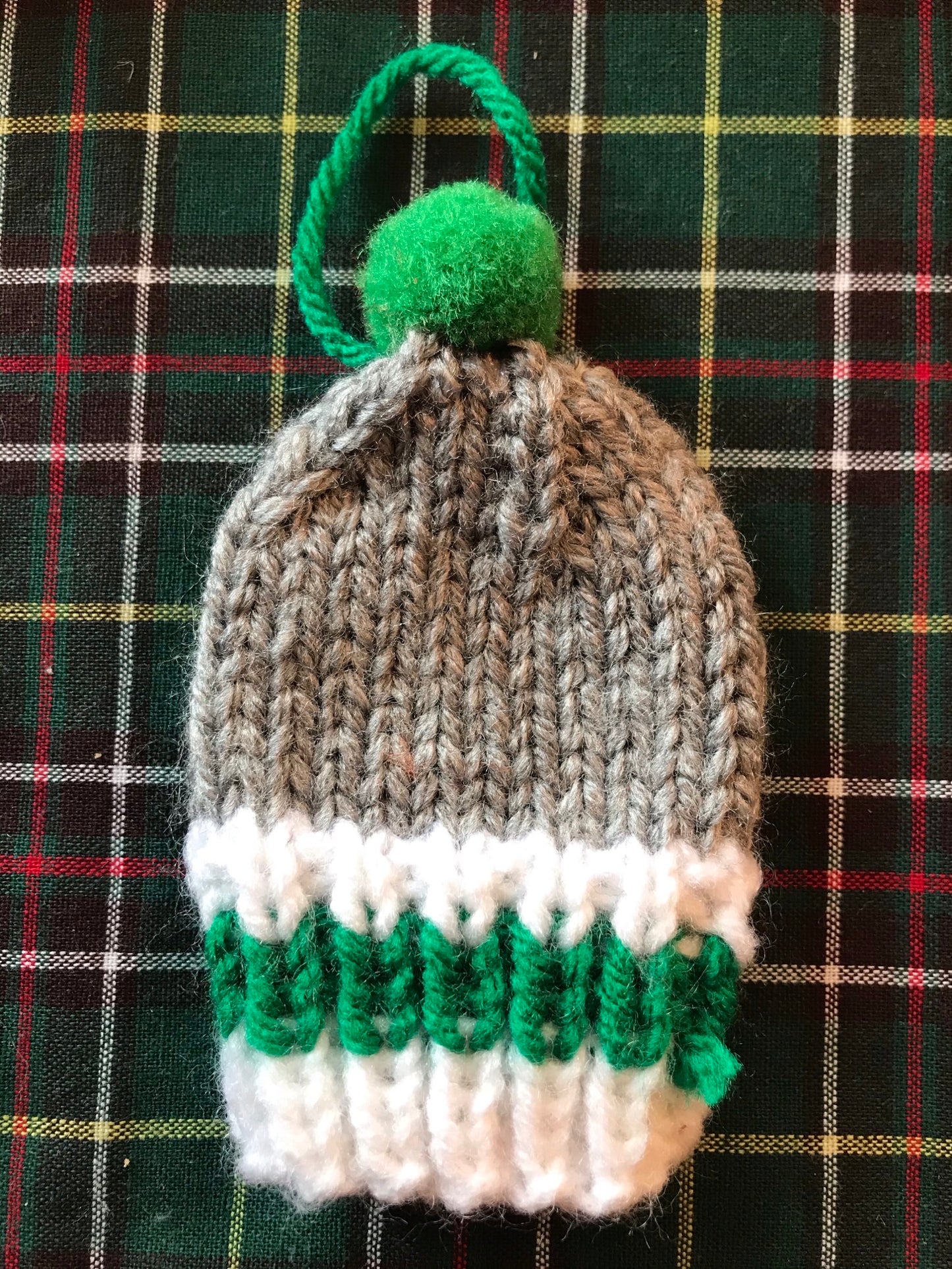 Nan’s knitted socks, hats and mitts ORNAMENTS