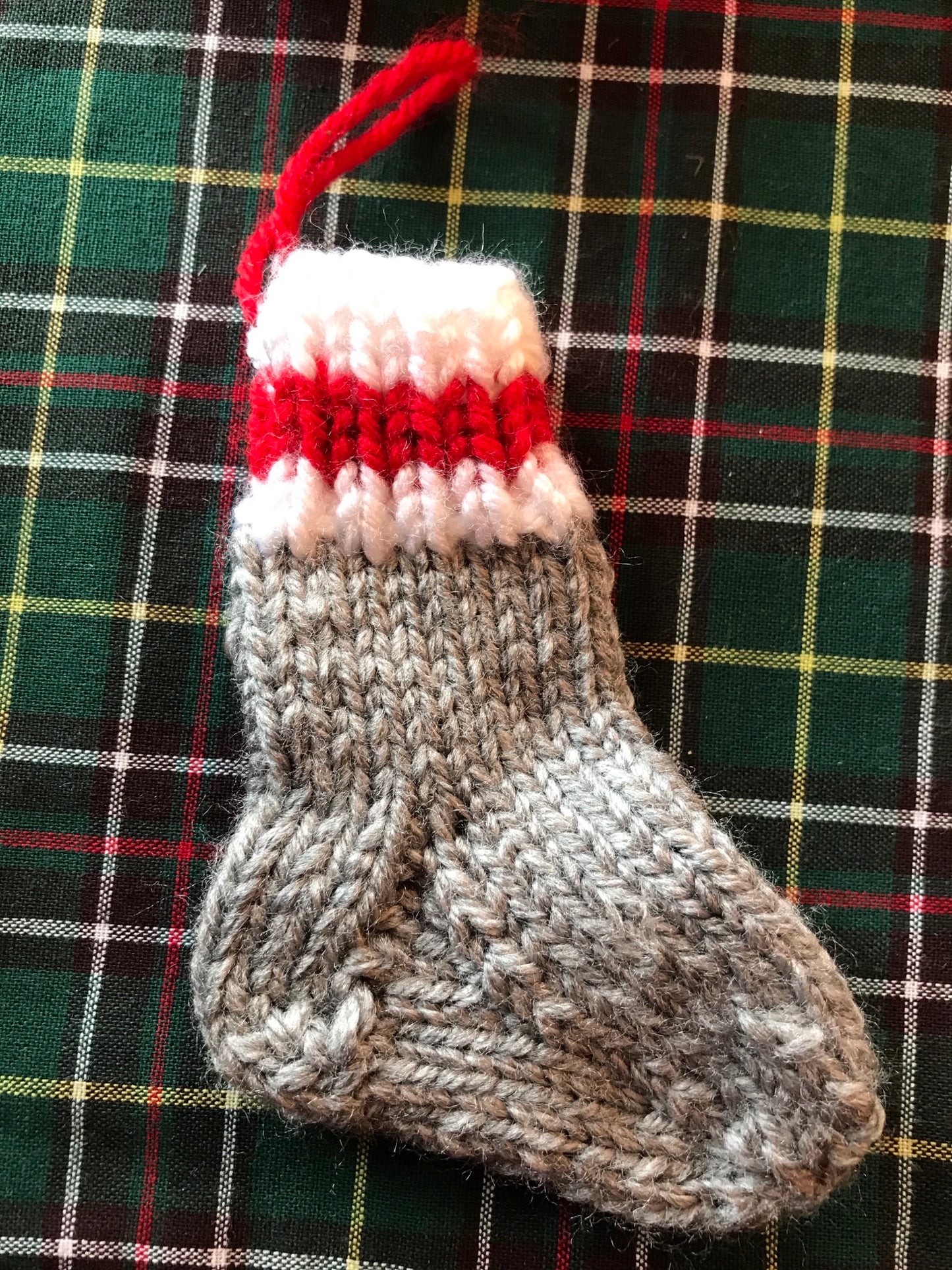 Nan’s knitted socks, hats and mitts ORNAMENTS