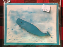 Load image into Gallery viewer, Handmade 3D Whale Card