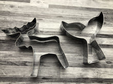 Load image into Gallery viewer, Moose Stainless Steel Cookie Cutter + FREE Sugar Cookie &amp; Royal Icing Recipe