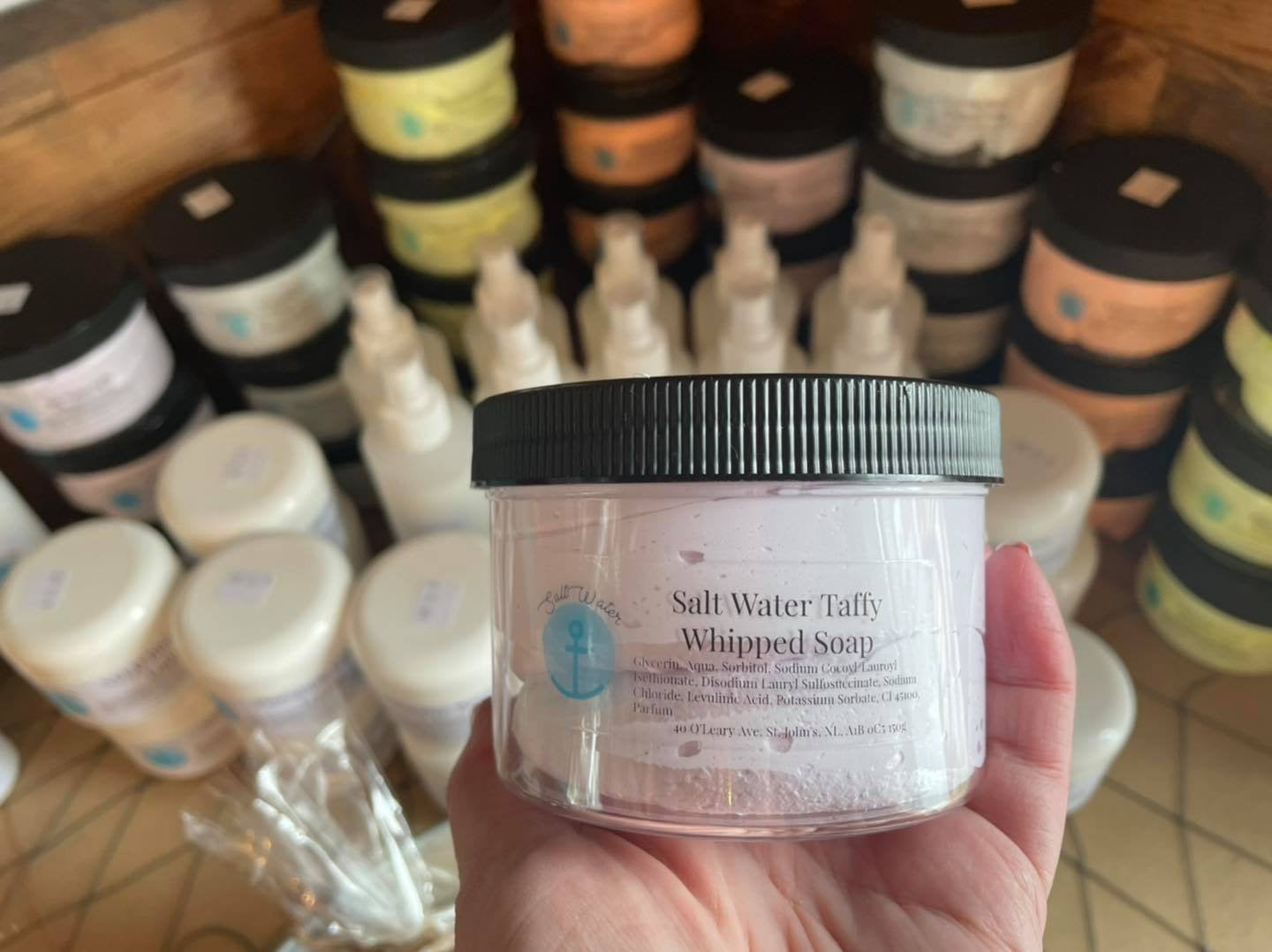 Salt Water Bath Bombs Whipped Soaps