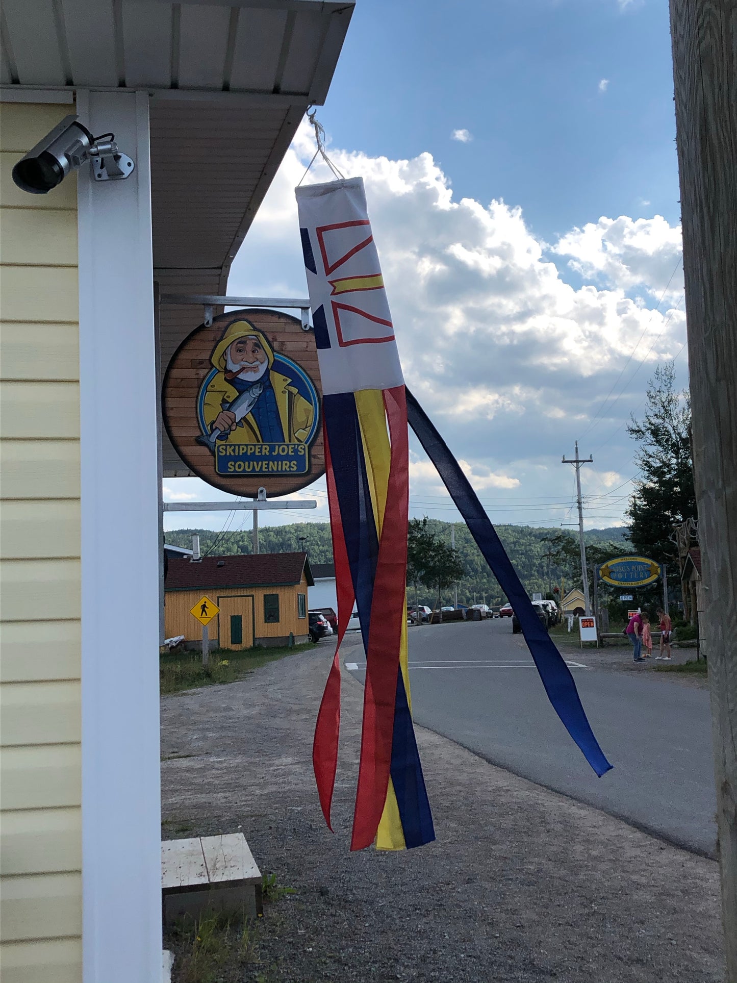 Newfoundland flag windsock