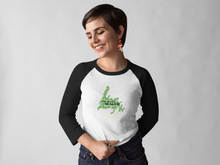 Load image into Gallery viewer, UNISEX Kiss Me I&#39;m Newfie Unisex 3\4 Sleeve Baseball Tee S-2XL 2 COLORS