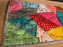 Load image into Gallery viewer, Patchwork Quilt / Crazy Quilt Table Runner