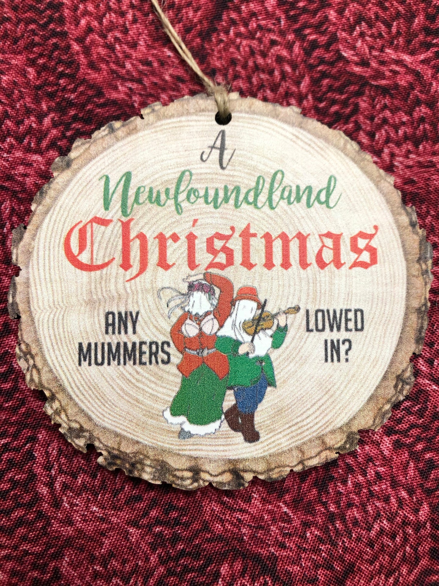 Newfoundland Christmas Mummers ornament