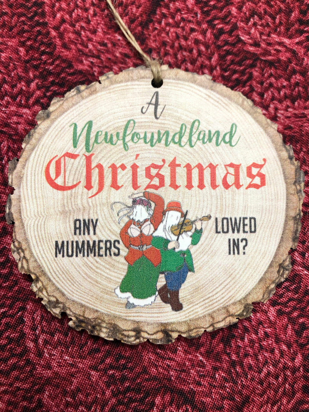 Newfoundland Christmas Mummers ornament
