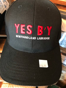 Yes B’y Black Baseball Cap