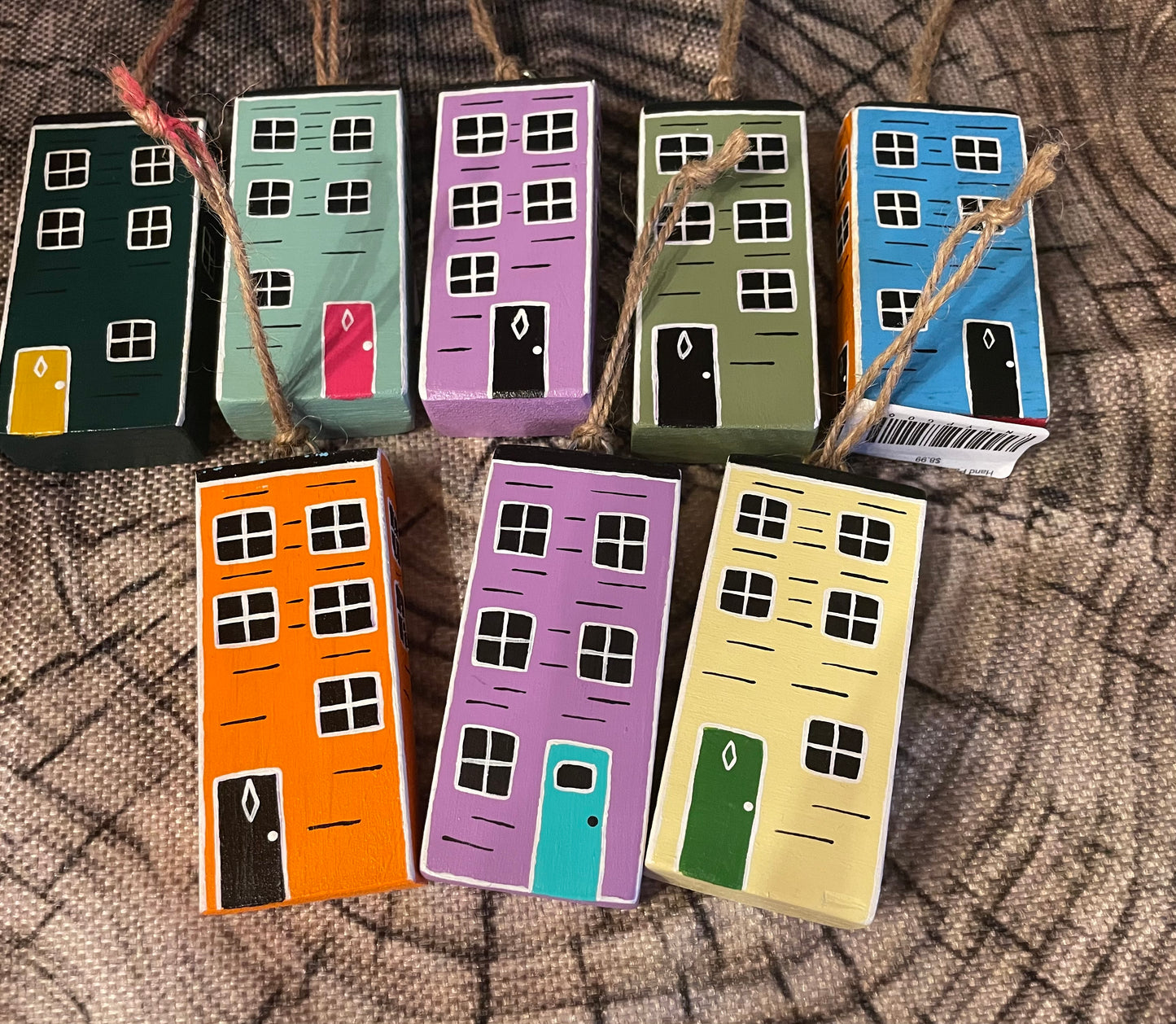 Handmade Rowhouse Ornaments