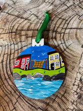 Load image into Gallery viewer, Hand Painted Newfoundland Scene Ornament