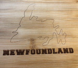 Newfoundland Cutting board Cheese board & Spreader Set