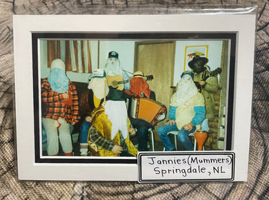 Scenes of Newfoundland - Mummers (Jannies)Springdale, NL