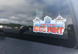 Hand drawn King’s Point Waterfront Sticker or Magnet