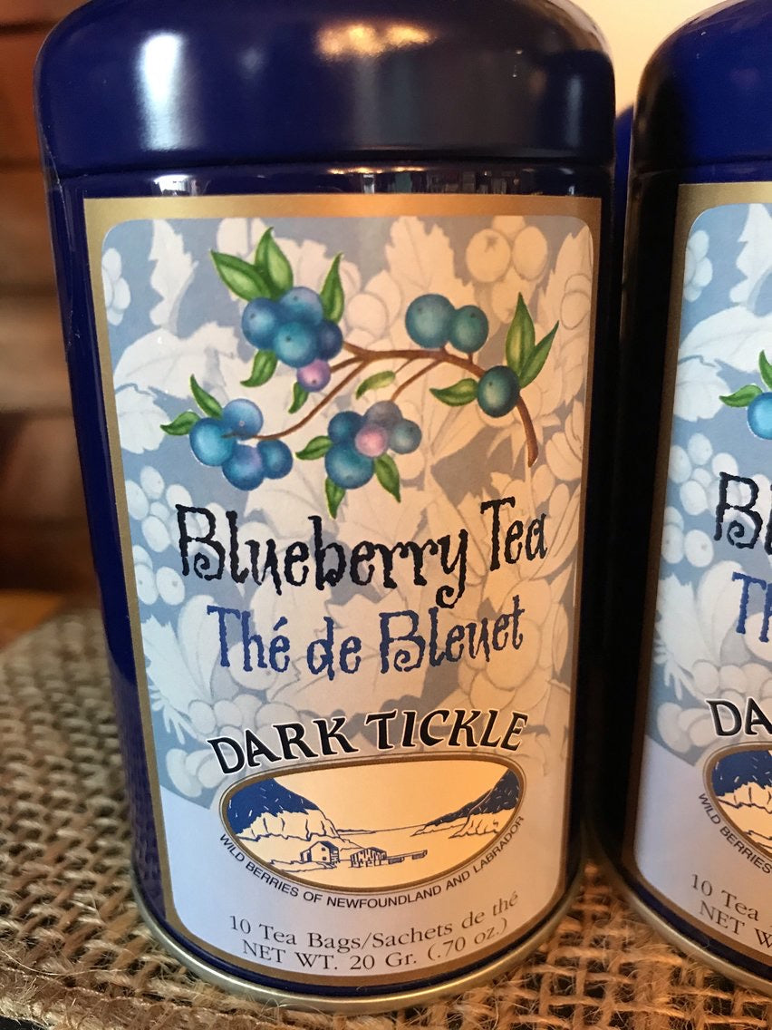 Dark Tickle Flavoured Tea - Blueberry Partridgeberry Bakeapple