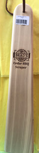 Laser Engraved Cedar BBQ Scraper